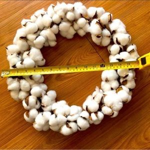 4 Qty-Cotton Wreaths